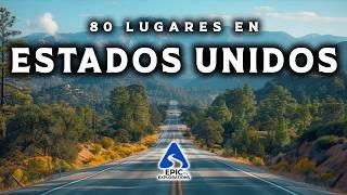 Maravillas de Estados Unidos | 80 Lugares Más Hermosos en los Estados Unidos | 4K