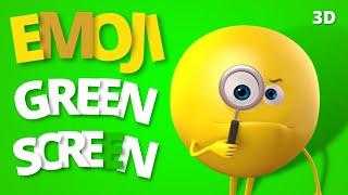 EMOJI Green Screen 3d Animation