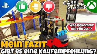 KAUFEMPFEHLUNG?Mein ehrliches Fazit zu Aerosoft's  GABELSTAPLER SIMULATOR | Lohnen sich die 20€?