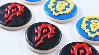 HOW TO MAKE WARCRAFT COOKIES - NERDY NUMMIES