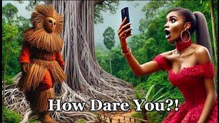 She Took Pictures Of The Masquerade & This Shocking Thing Happened Next.. #africantales #folktales