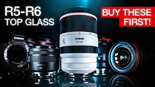 CANON R5,  R6, R | BEST RF LENSES TO BUY FIRST! | Buying Guide