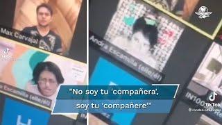 Joven explota al ser llamada “compañera” en lugar de “compañere”