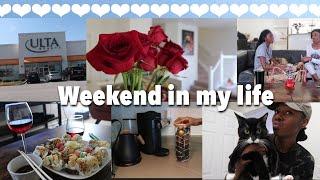 Weekend in my life : Amazon + tjmax haul , coffee , hookah , 2 wives , 2 toddlers , 2 dogs , 1 cat