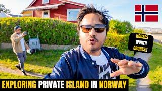 Only RICH People Live on this Private Island in Oslo Norway| Indian Guys in Oslo Norway Hindi Vlog