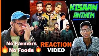 Kisan Anthem Reaction Video | Mankirt|Nishawn|Jass| Jordan | Fazilpuria |Dilpreet|Flow|Shree| Afsana