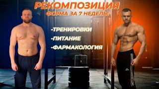 Из ЖИРДЯЯ в АТЛЕТА. Рекомпозиция, набор мышечной массы.