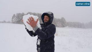 Wetter live: Viel Schnee in Bayern und Baden-Württemberg (01.12.2020)