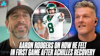 "I'm 100% But I Will Get More Comfortable Every Week" - Aaron Rodgers On First Game From Achilles