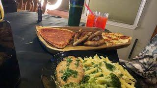 Paesans Pizza Review / Chicken Francaise