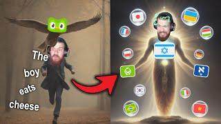 I challenged this green owl in every language possible. This is the final one (Hebrew)