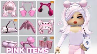 GET 16 FREE PINK ITEMS & FREE HAIRS  (ROBLOX)