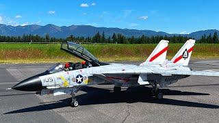 Incredible: Watch Skymaster Jets’ Giant F-14 Tomcat Take Flight For The First Time