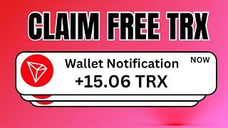 FREE TRX:Claim free $4 TRX to Faucet pay account ~Free TRX mining site~ No minimum withdrawal