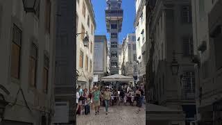 Elevador de Santa Justa, Lisbon City Center - Portugal 