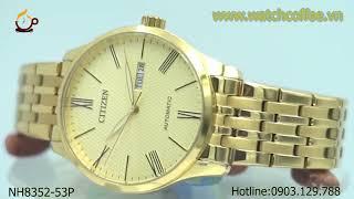 Đồng Hồ Citizen NH8352-53P Máy Cơ Bảo Hành Chính Hãng