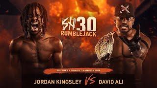 David Ali vs. Jordan Kingsley- SHW Championship | SHW30: Rumble Jack