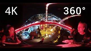 Vomatron at night 360° on-ride 4K POV Screamer's Park Daytona Beach
