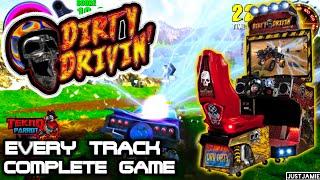 Dirty Drivin'  Arcade Raw Thrills 2011  Longplay #dirtydrivin #arcadegames #teknoparrot