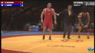 Reza Yazdani (IRI) vs Khetag Gazyumov (AZE) 96kg Final - 2013 World Wrestling Championships