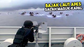 PEROMPAK SOMALIA SERANG KAPAL INDONESIA! 10 Aksi Bajak Laut Menyerang Kapal yang Terekam Kamera