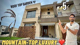 5 Marla (ULTRA-LUXURY) MOUNTAIN-TOP ROOFTOP Garden house For Sale in Bahria Islamabad