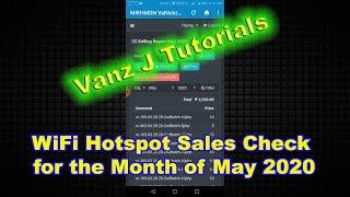 WiFi Hotspot Sales Check/Monitoring using Mikhmon Android Application