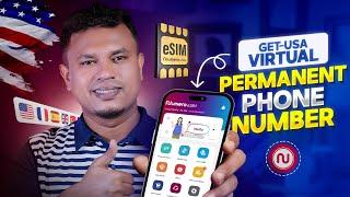 How to Get a  Permanent US Phone Number | Numero eSIM New Update 2024 | usa number for survey