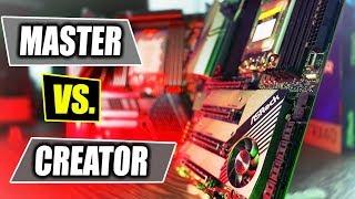 TRX40 AORUS Master Vs. ASRock TRX40 Creator - Bigger is NOT Always Better.