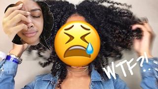 My Hair is Heat DAMAGED??? WON'T revert?? Straight to Curly Routine | Cool Calm Curly