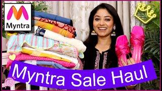 Huge Myntra Sale Haul Heels, Dress, kurti, bottom on Discount summer Myntra haul with Vaishali Mitra