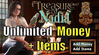 Unlimited cheat money and items in Treasure Of Nadia (PC)