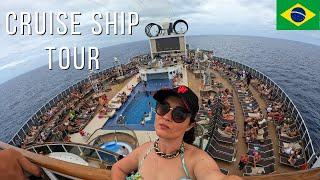 Walking Tour CRUISE SHIP - Brazil. Summer Cruise Experience