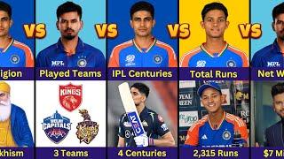 Comparison: Shubman Gill vs Shreyas Iyer vs Yashasvi Jaiswal