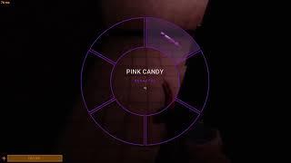 pink candy moment