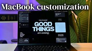 Ultimate MacBook Setup for Productivity 2024 | Settings | Widgets | Customization | M3 MacBook Pro