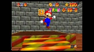 SM64 - The Princess's Secret Slide in 0:12.3