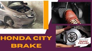 Fixing Honda city brake noise & Enhancing brake Grip | Ilyas Motors#viral #youtube #brakenoise