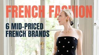 My Top 6 Mid Priced French Fashion Brands with Aleksandra Olenska