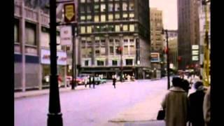 Downtown Detroit Michigan April 1964
