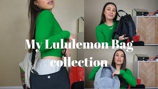 My Lululemon Bag collection + First Impressions of adjustable mini shoulder bag