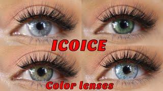 ICOICE BEST Color Contacts FOR DARK BROWN EYES! Cheap and affordable Lenses! ￼