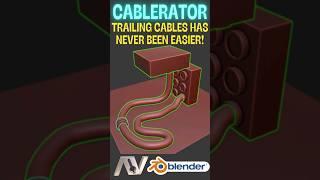 Cablerator - The easiest way to create trailing cables in Blender
