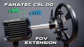 Fanatec CSL DD FOV Extension (Development and Manufacturing Process)