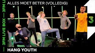 Hang Youth speelt album 'ALLES MOET BETER' helemaal live | 3FM Live Box | NPO 3FM