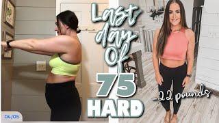 My Results On 75 Hard | Weightloss Journey After Baby #5 | Tips On 75 Hard Program