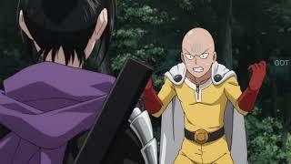 Saitama vs Sonic - English Dub (Both Fights)