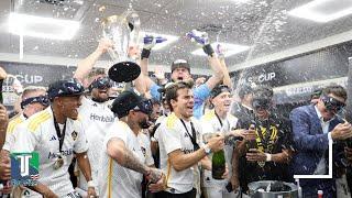 This is how LA Galaxy CELEBRATES their sixth MLS CHAMPIONSHIP!