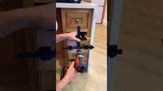 You NEED this hardware JIG #woodworking #cabinet #knobs