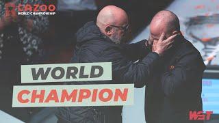 The Moment Luca Brecel Became World Champion!  | 2023 Cazoo World Snooker Championship